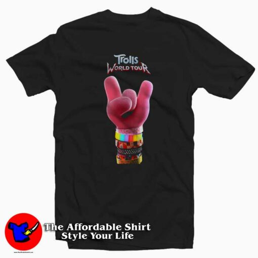 Poppy Trolls World Tour 2020 T-Shirt Trends