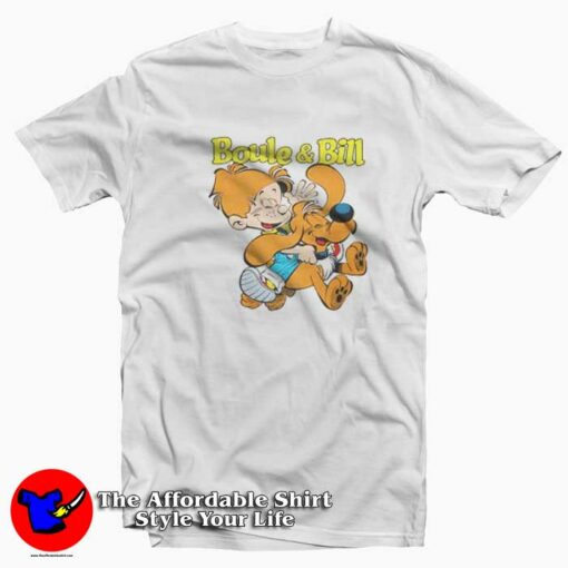 Popular Comic Boule Et Bill Unisex T-shirt On Sale