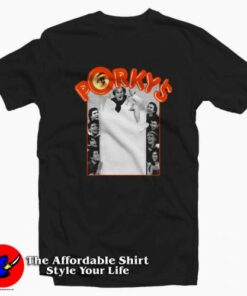 Porkys Retro Vintage Movie Graphic T-shirt On Sale
