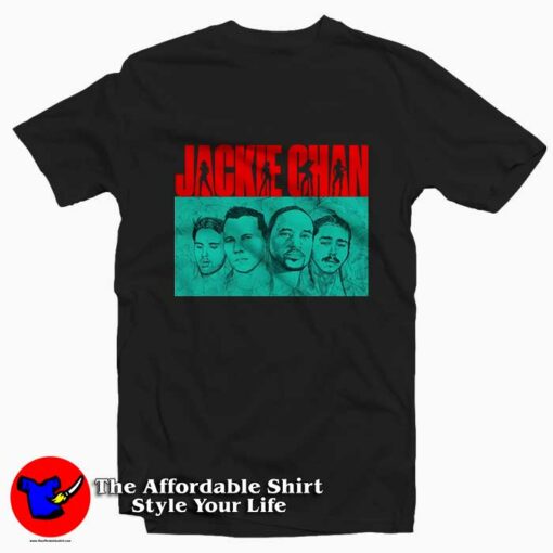 Post Malone Jackie Chan Tee Shirt