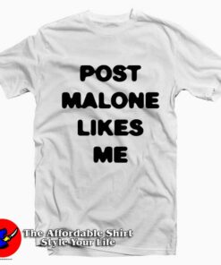 Post Malone Likes Me Graphic Unisex T-Shirt On Sale Post Malone Likes Me Graphic Unisex T-Shirt On Sale