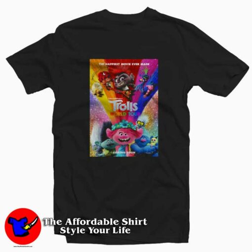 Poster Movie Trolls World Tour 2020 T-Shirt Trends