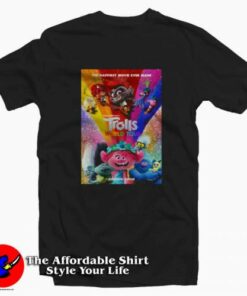 Poster Movie Trolls World Tour 2020 T-Shirt Trends