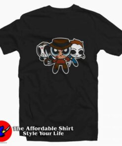 Power Puff Serial Killers Parody Halloween T-shirt On Sale