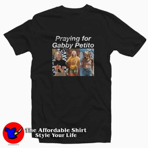 Praying for Gabby Petito Graphic Unisex T-shirt On Sale