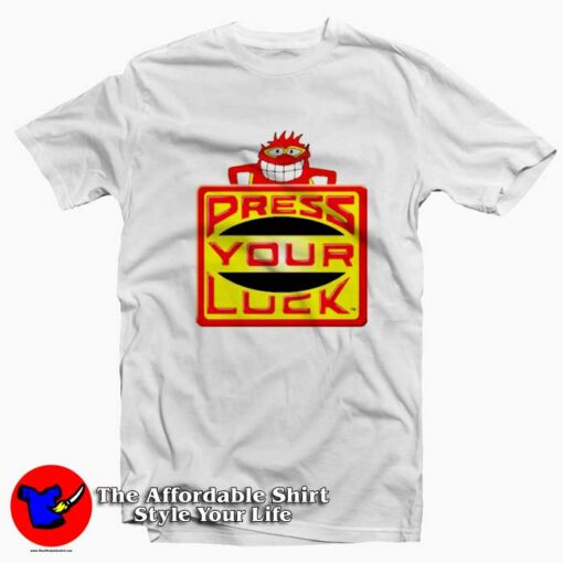 Press Your Luck Game Show No Whammies T-Shirt On Sale