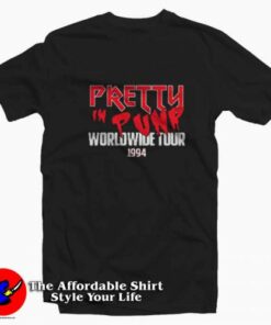 Pretty In Punk World Wide Tour 1994 T-shirt On Sale Pretty In Punk World Wide Tour 1994 T-shirt On Sale