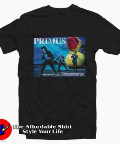 Primus and Dinosaur Jr Vintage Lollapalooza 93 T-Shirt On Sale