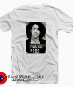 Prince Mugshot Tee Shirt 1
