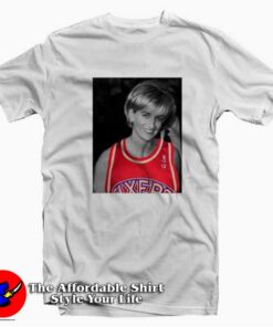 Princess Diana Philadelphia Sixers 76ers T shirt On Sale 1