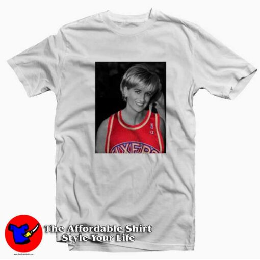 Princess Diana Philadelphia Sixers 76ers T-shirt On Sale