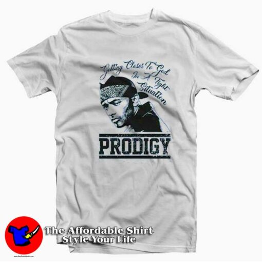 Prodigy Getting Closer To God Vintage Unisex T-shirt On Sale