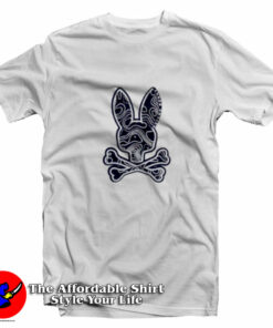 Psycho Bunny Dixon Logo Unisex T Shirt On Sale 1