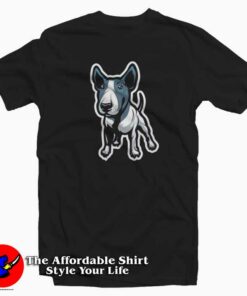 Puppy Mascot Bull Terrier Unisex T-shirt On Sale National Dog Day