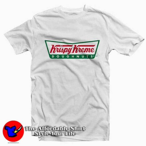 Quickfits Krispy Kreme Donuts Logo T-shirt On Sale