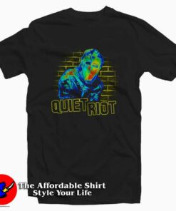 Quiet Riot Metal Health Thermal Neon Unisex T shirt On Sale 1