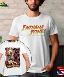2 Side Printed Dial Of Destiny 2023 Shirt Indiana Jones Gildan T-Shirt Disney Film Sweatshirt For Fans Hoodie 2 Side Printed Dial Of Destiny 2023 Shirt Indiana Jones Gildan T-Shirt Disney Film Sweatshirt For Fans Hoodie