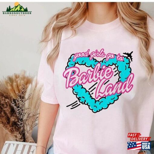 2023 Barbie Movie Shirt Heart Girl Sweatshirt Unisex