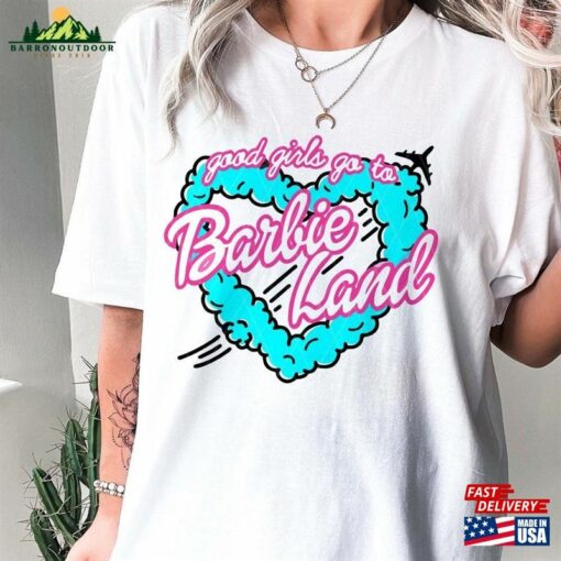 2023 Barbie Movie Shirt Heart Girl Sweatshirt Unisex