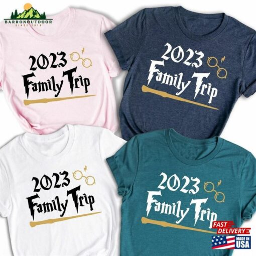 2023 Harry Potter T-Shirt Universal Studios Family Vacation Hoodie Unisex