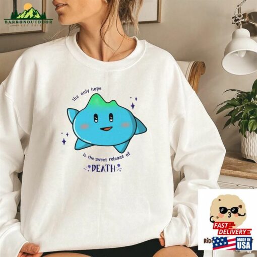 2023 Movie Lumalee Blue T-Shirt Luna Star The Only Hope Is Sweet Release Of Death Sweatshirts Hoodie Classic