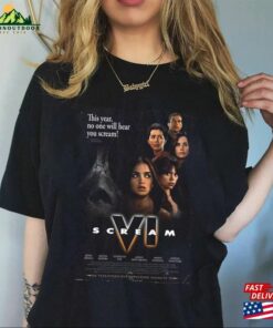 2023 Scream Vi Movie Poster Shirt 6 Classic Unisex
