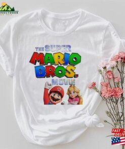2023 The Super Mario Bros Movie Shirt Graphic Fan Sweatshirt Unisex 2023 The Super Mario Bros Movie Shirt Graphic Fan Sweatshirt Unisex