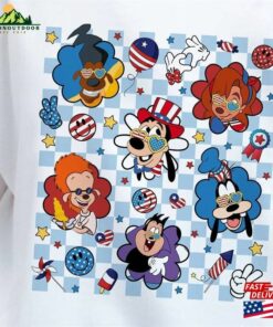 4Th Of July Goofy Movie Checkered Shirt Sweatshirt Hoodie
