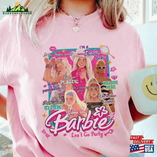 90S Barbie Shirt Movie 2023 Fan Unisex Classic