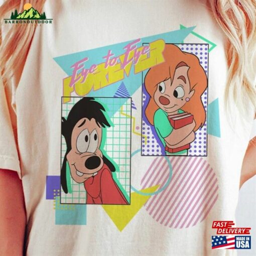 90S Disney Couples A Goofy Movie Powerline Roxanne Eye To Shirt Magic Kingdom Hoodie Unisex