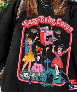 90S Horror Movie Vintage Easy Bake Halloween Sweatshirt Coven Retro Part 2023 Witchcraft Hoodie Crewneck Classic