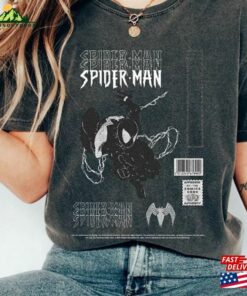 90S Vintage Black Suit Spidey Comfort Colors T-Shirt Across The Spiderverse Shirt Spider Unisex Classic