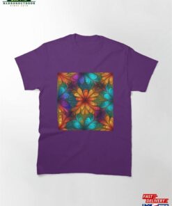 A Colorful Fractal Pattern Classic T-Shirt Sweatshirt A Colorful Fractal Pattern Classic T-Shirt Sweatshirt