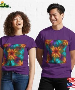 A Colorful Fractal Pattern Classic T-Shirt Sweatshirt 2 A Colorful Fractal Pattern Classic T Shirt Sweatshirt 3