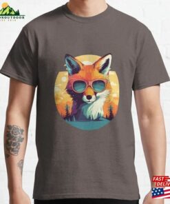 A Fox In Sunglasses Classic T-Shirt Hoodie