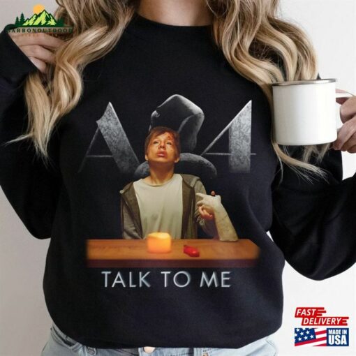 A24 Talk To Me Movie Sweatshirt Logo Tshirt Horror T-Shirt Hoodie Unisex