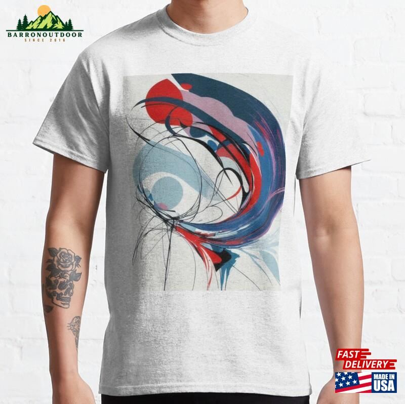 Abstract Art Classic T-Shirt Sweatshirt Hoodie Abstract Art Classic T-Shirt Sweatshirt Hoodie