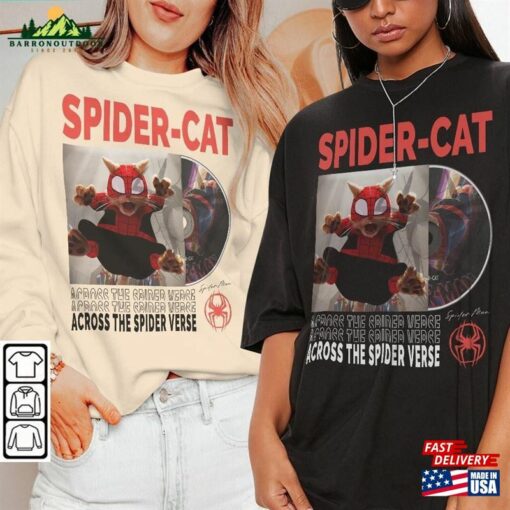 Across The Spider Verse 2023 Shirt 90S Y2k Merch Vintage Miles Morales Movie Super Hero Woman Tee L106mu T-Shirt Hoodie