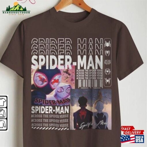 Across The Spider Verse 2023 Shirt Sweatshirt Unisex