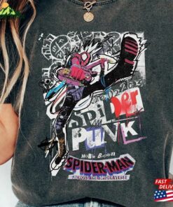 Across The Spider Verse Comfort Colors Shirt T-Shirt Unisex Across The Spider Verse Comfort Colors Shirt T-Shirt Unisex