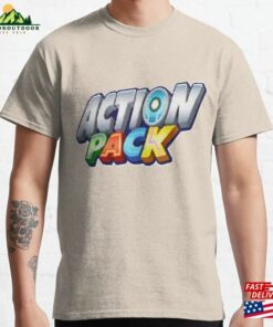 Action Pack Logo Funny Cartoon Gift For Kids Classic T-Shirt Unisex Sweatshirt Action Pack Logo Funny Cartoon Gift For Kids Classic T-Shirt Unisex Sweatshirt