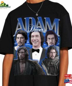 Adam Driver Vintage Style Shirt Fan Tees Retro 90S Sweater T-Shirt Unisex