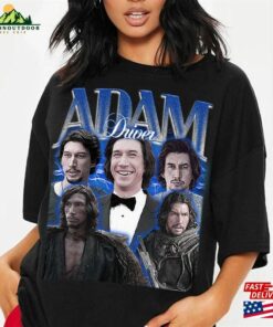 Adam Driver Vintage Style Shirt Fan Tees Retro 90S Sweater T-Shirt Unisex