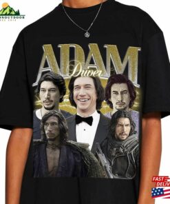 Adam Driver Vintage Style Washed Shirt Actor Retro 90’S Unisex T-Shirt Hoodie