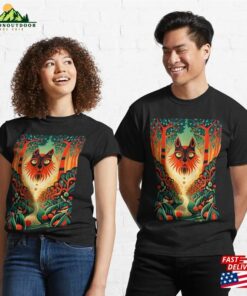 Adorable Lion Face In The Enchanted Forest Classic T-Shirt Hoodie Unisex