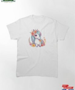Adorable Pastel Unicorn Classic T-Shirt Sweatshirt Unisex Adorable Pastel Unicorn Classic T-Shirt Sweatshirt Unisex