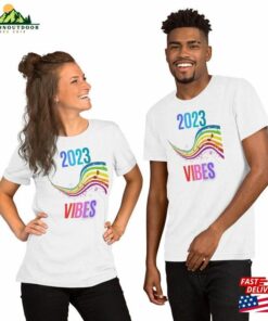 Adult Unisex 2023 Vibes T-Shirt Multi Colored Rainbow Shirt Super Soft Comfortable Everyday Wear Music Gift For Man Or Woman Hoodie Sweatshirt Adult Unisex 2023 Vibes T-Shirt Multi Colored Rainbow Shirt Super Soft Comfortable Everyday Wear Music Gift For Man Or Woman Hoodie Sweatshirt