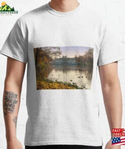 Agrykoli Bathhouse In Autumn Lazienki Park T Shirt Hoodie 1