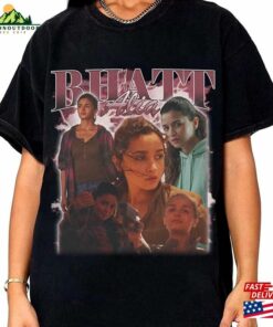 Alia Bhatt Retro 90S Vintage Shirt Heart Of Stone Keya Dhawan Classic Unisex