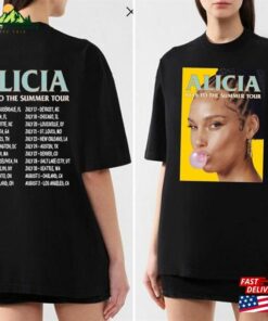 Alicia Keys Music Shirt World Tour 2023 T-Shirt Summer Sweatshirt